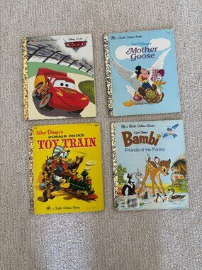 12 Little Golden Books Bundle – Disney, Classics & Vintage Favorites